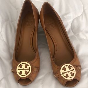 Tory Burch open toe wedges